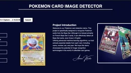 Démo de détection de cartes Pokémon